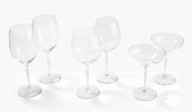 Lalique, Gläserserviceteile "Ariane"