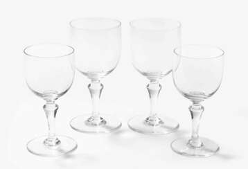 Baccarat, Gläserserviceteile