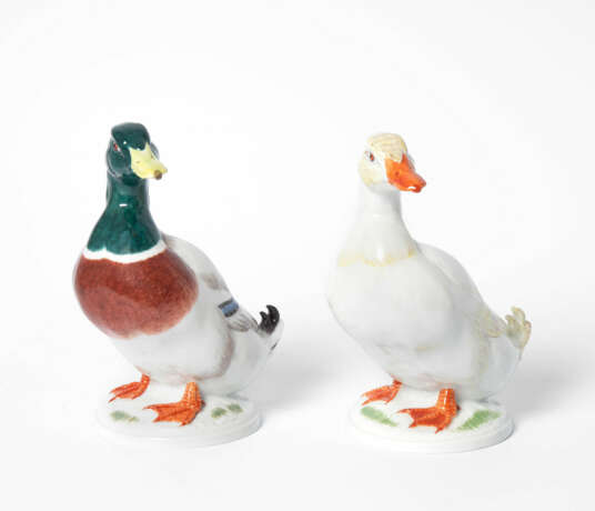 Meissen, 1 Paar Figuren "Enten" - фото 1