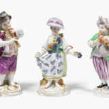 Meissen, 3 Figuren "Gärtnerkinder" - фото 1