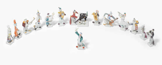 Meissen, 15 Figuren aus Clownkapelle - фото 3