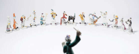 Meissen, 15 Figuren aus Clownkapelle - фото 4