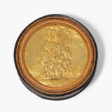Wurzelholz-Dose mit Medaille, um 1800 - photo 1