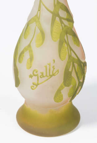 Etablissements Gallé, Vase "Erable à feuilles de frêne" - photo 2