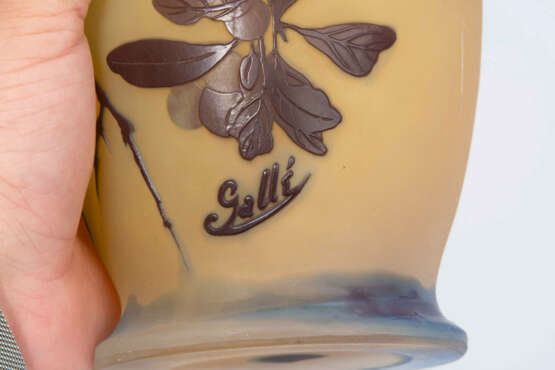 Etablissements Gallé, Vase "Prunelles" - photo 8
