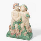 Figurengruppe, Putti mit Gnomen - photo 1