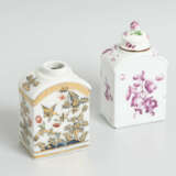 Meissen, Teedose und Teedose mit Hausmalerei - photo 1