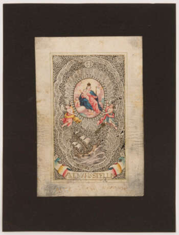 Spitzenbild "Ave Maris Stella" (Kloster Wettingen) - Foto 1