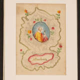 2 Spitzenbilder "Judas Thaddäus"/"Hl. Elisabeth" - Foto 2