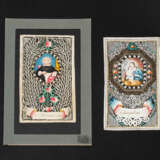 2 Spitzenbilder "Hl. Joseph"/"Hl. Thomas von Aquin" - фото 1