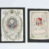 2 Spitzenbilder "Hl. Barbara"/"Hl. Anna" - photo 1