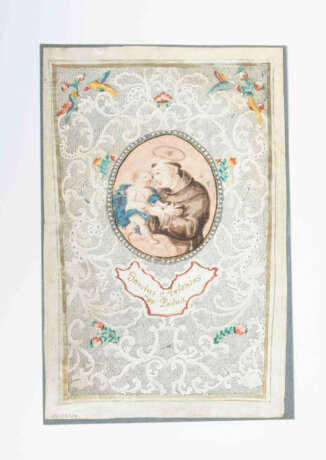 Spitzenbild "Hl. Antonius" - photo 1
