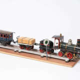Märklin, Lokokomotive A1 mit Tender und Güterwagen - Foto 2