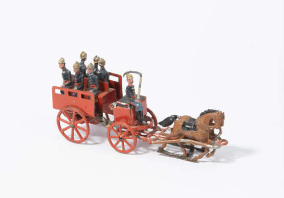 Lot Zinnfiguren "Feuerwehr" - фото 2