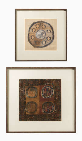 2 Koptische Textilfragmente - photo 1