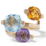 Farbedelstein-Ring - photo 1