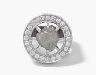 Rohdiamant-Ring