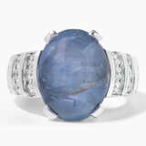 Sternsaphir-Brillant-Ring - фото 1