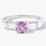 Pinksaphir-Diamant-Ring - photo 1