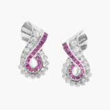 Rubin-Diamant-Ohrclips - photo 1