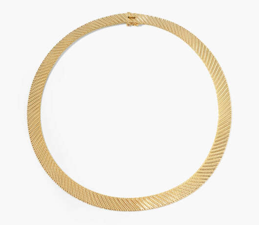 Gelbgold-Collier - Foto 1