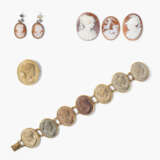 Lot: 5 Kameen/Lavakamee-Set - Foto 1