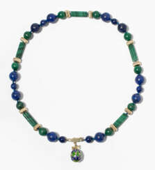 Lapis-Malachit-Collier