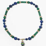 Lapis-Malachit-Collier - Foto 1