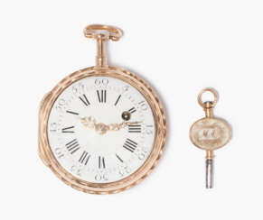 J.J. Bossardt, Basel, Gold-Spindeluhr, um 1780