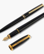 Overview. Montblanc, Kugelschreiber "Classic" und S.T. Dupont, Füllfederhalter