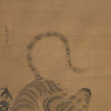 Malerei eines Tigers im Stil von Kano Masanobu (1434-1530) - Foto 1