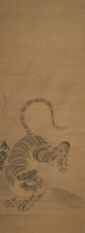 Malerei eines Tigers im Stil von Kano Masanobu (1434-1530) - photo 1