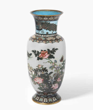 Email cloisonné-Vase - Foto 1