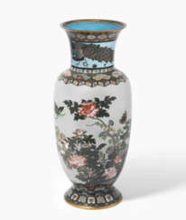 Email cloisonné-Vase