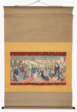 Rollbild von Kunisada, Toyokuni III (1786–1864) - photo 2