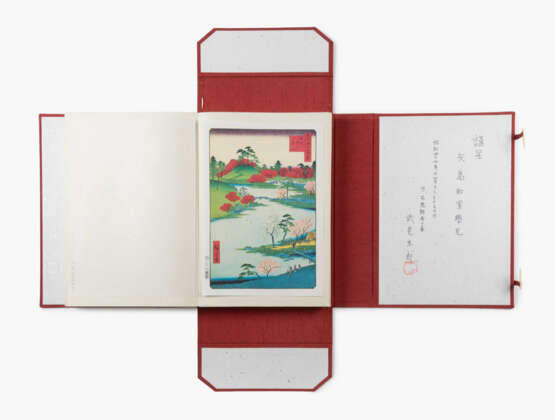 Faksimile Edo Meisho Hyakkei von Hiroshige Utagawa (1797–1858) - Foto 3