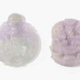 Lot: Jade-Snuff Bottle und -Schnitzerei - photo 1