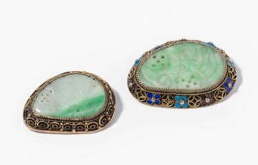 Lot: 2 Broschen