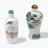 Lot: 2 Snuff Bottles - Foto 1