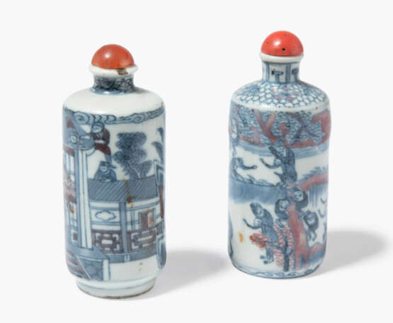 Lot: 2 Snuff Bottles - Foto 1