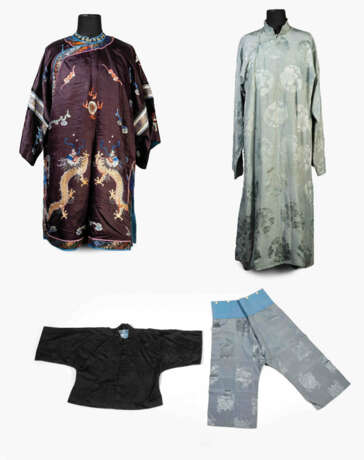 Lot: 3 Seidengewänder - photo 1