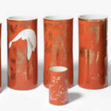 Lot: 6 Zylindervasen - photo 1