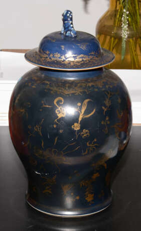 Grosse Deckelvase - Foto 3