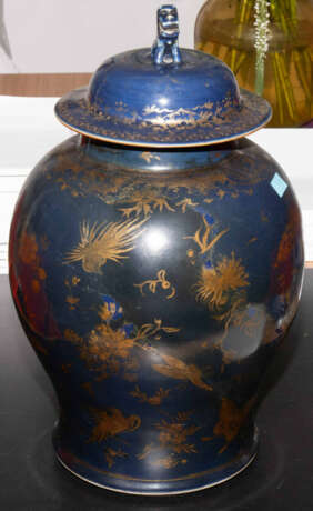 Grosse Deckelvase - Foto 5