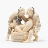 Lot: 3 Elfenbeinschnitzereien - Foto 3