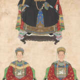 Lot: 2 höfische Ahnenporträts - photo 2