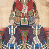 Lot: 2 höfische Ahnenporträts - photo 3
