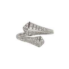 Bague en or avec diamants de Giorgio Visconti. 