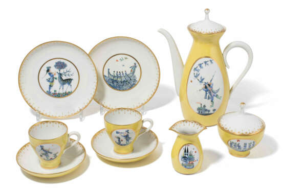 Meissen, Kaffeeservice "Baron von Münchhausen" - Foto 1