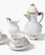 Vaisselle. Meissen, Mokkaservice "Schwanenservice"
